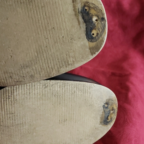 Nine West Black Leather Ankle Boots - Picture 7 of 12